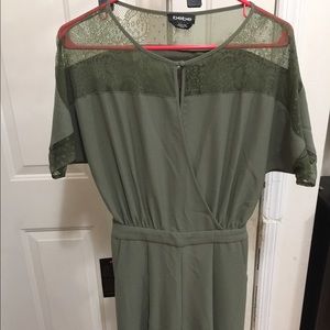 BEBE one piece jumpsuit